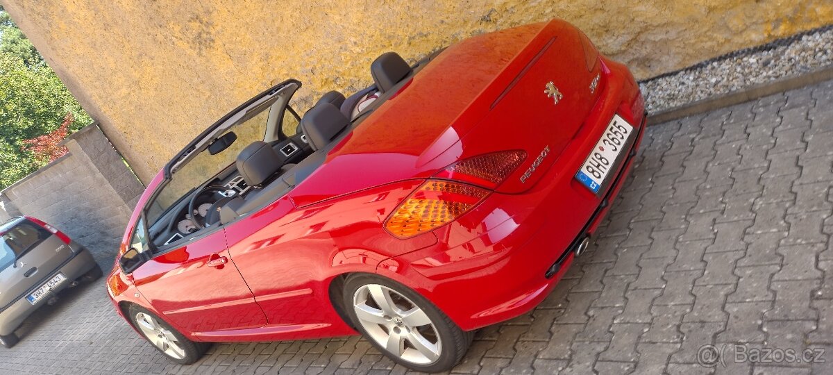 Peugeot 307cc cabrio 2,0HDI 100kW 160tis. km velmi pěkný - 9