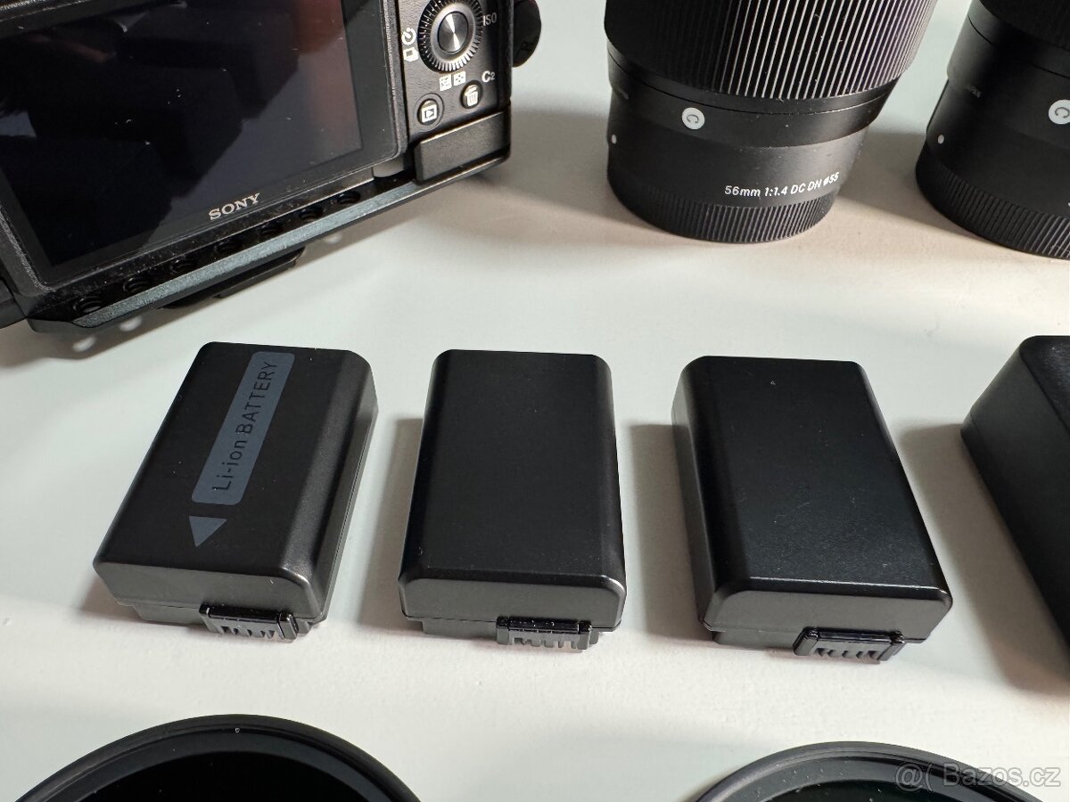 Sony a6400, sigma 16mm 30mm 56mm - 9