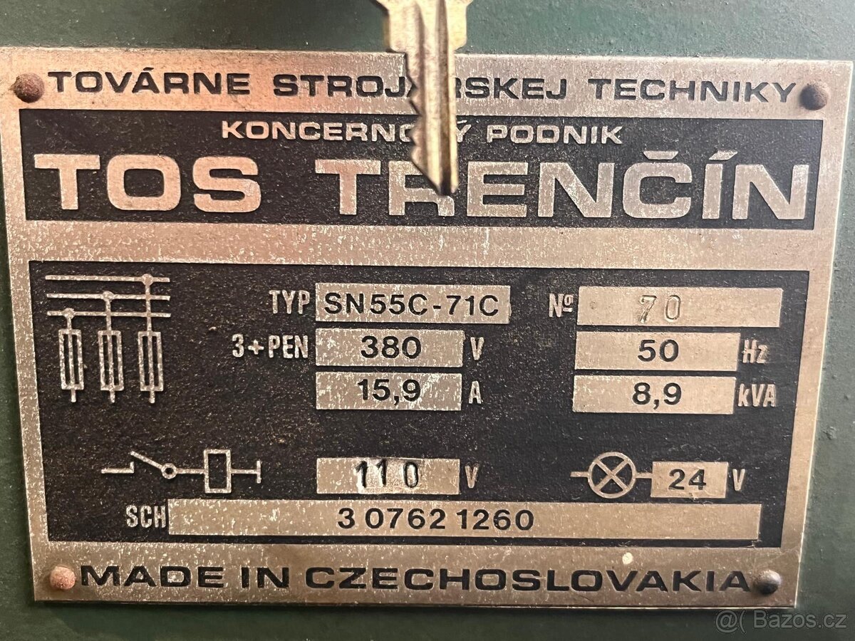 Soustruh na kov SN 71 C super stav - 9