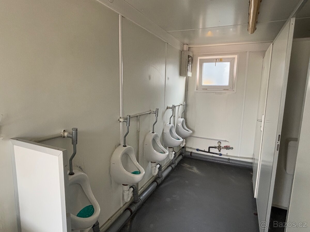 WC / sanitární kontejner / 5x pisoár / 4x WC - 9
