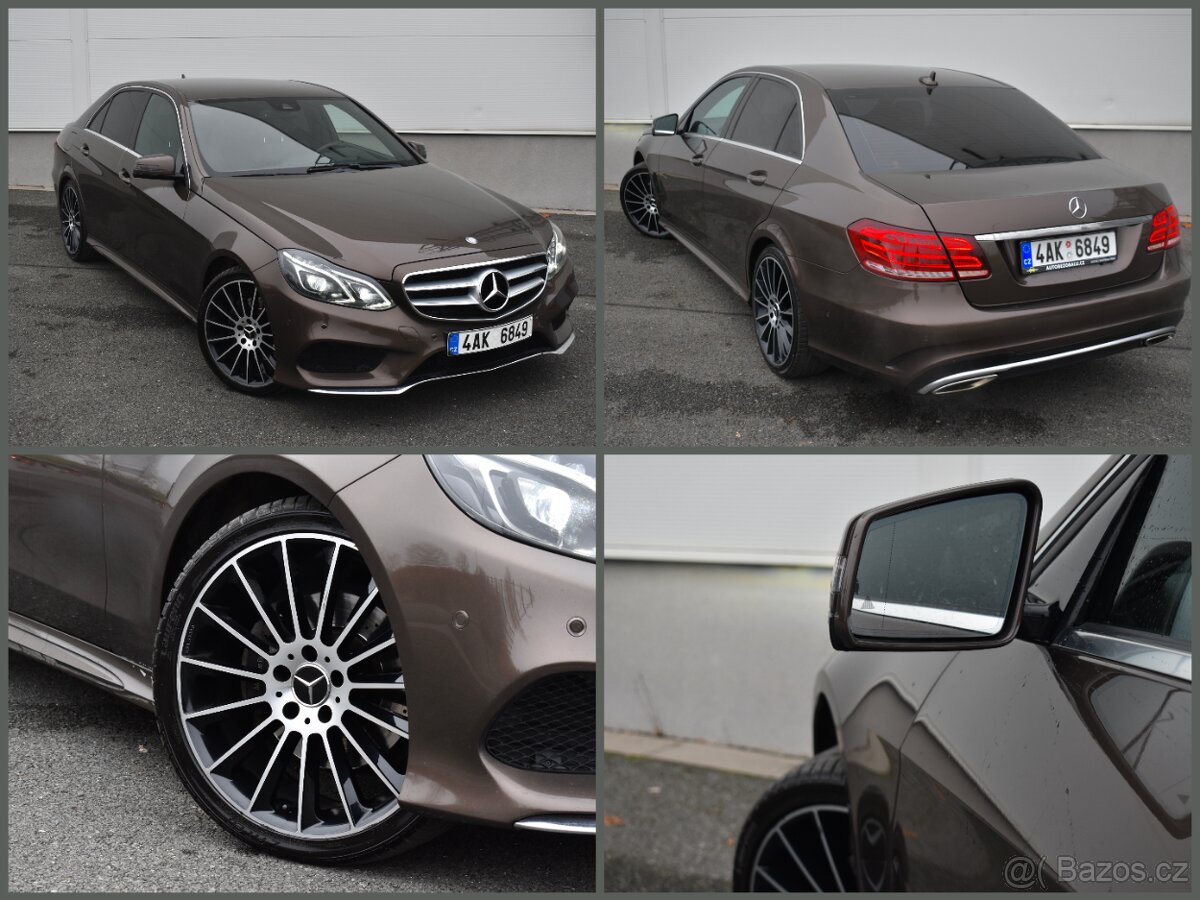 Mercedes Benz E250cdi/2015/4matic/150KW/AMG PAKET/ČR/DPH - 9