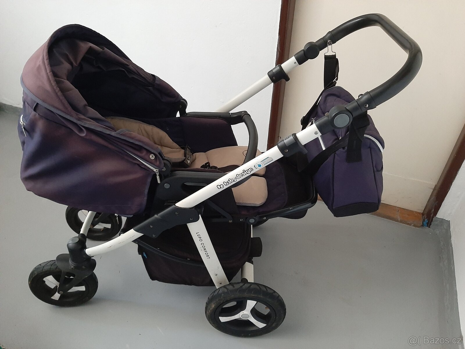 Kombinovaný kočárek Baby Design Lupo Comfort - 9