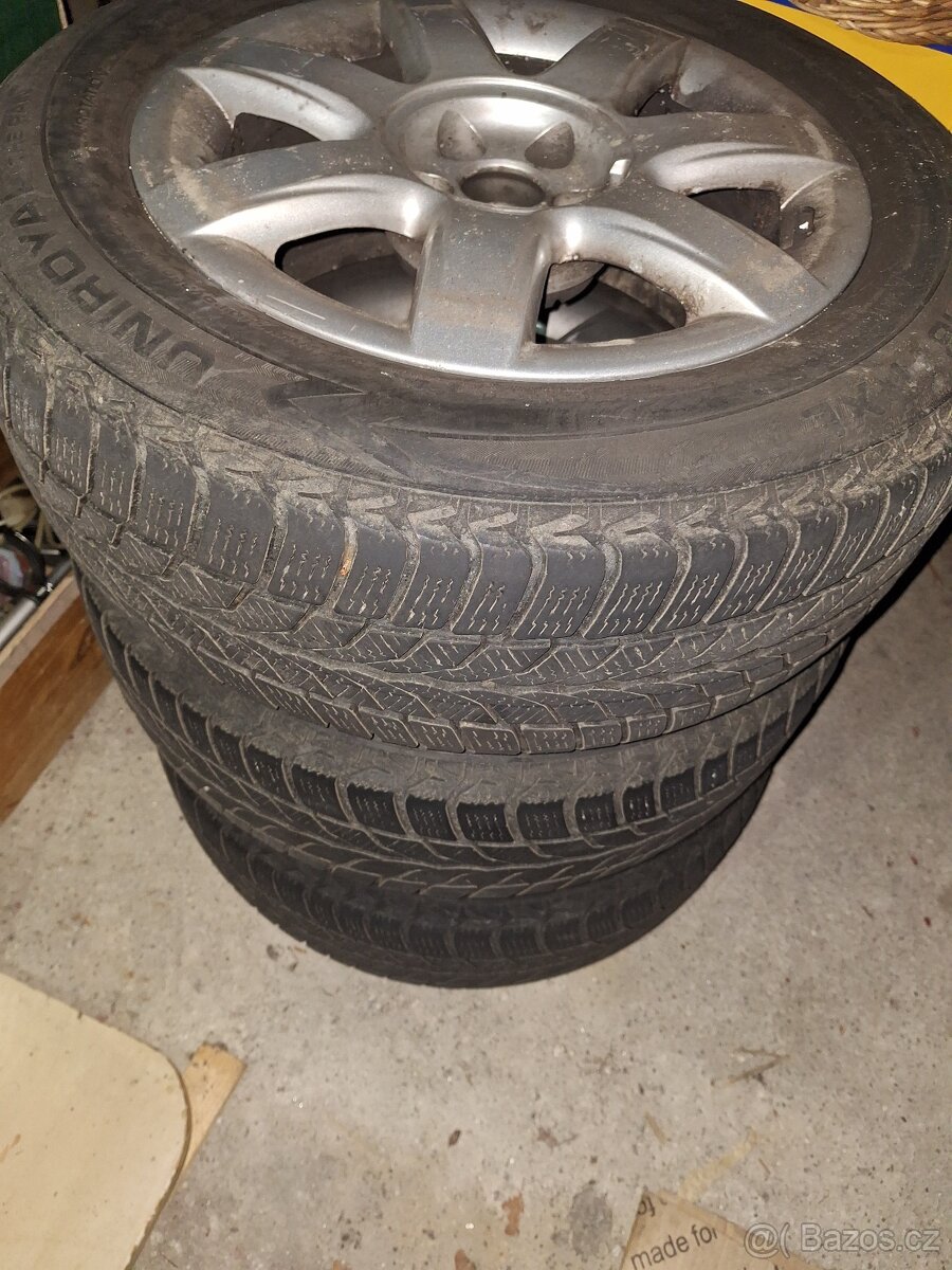 Kola 5x98, Citroen C8 zimní pneu - 9