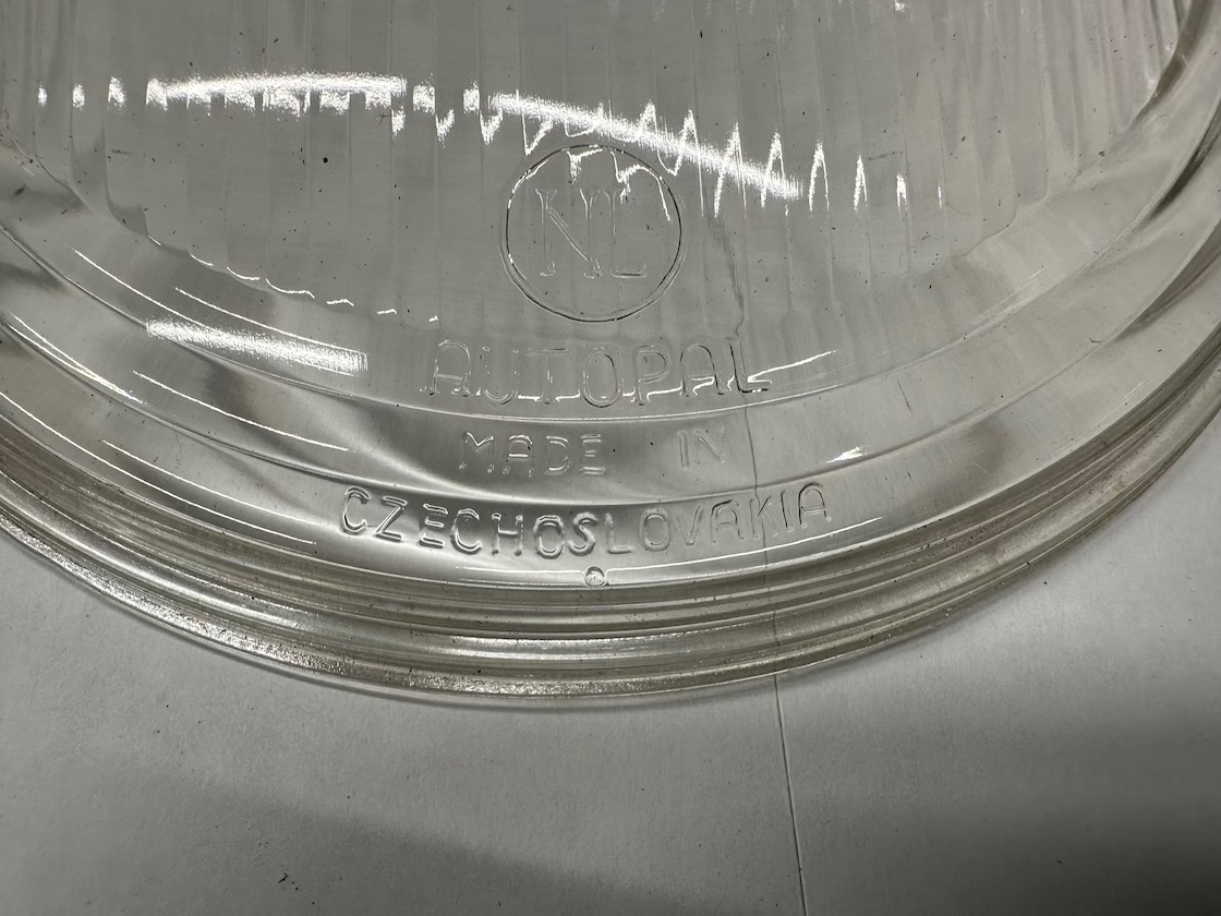 ORIG. NOVÉ sklo do predního svetla JAWA ČZ PAN/KYV, uloženka - 9