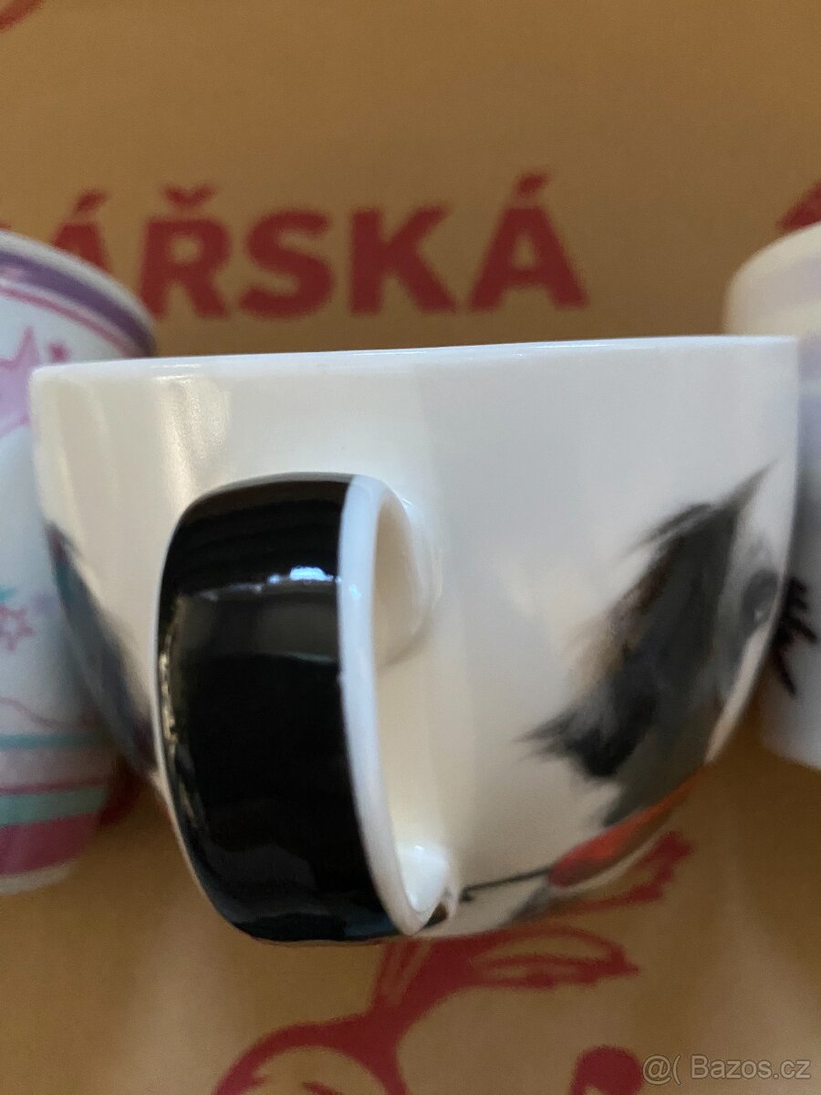Nové porcelánové hrnky - různé velikosti, motivy - 9