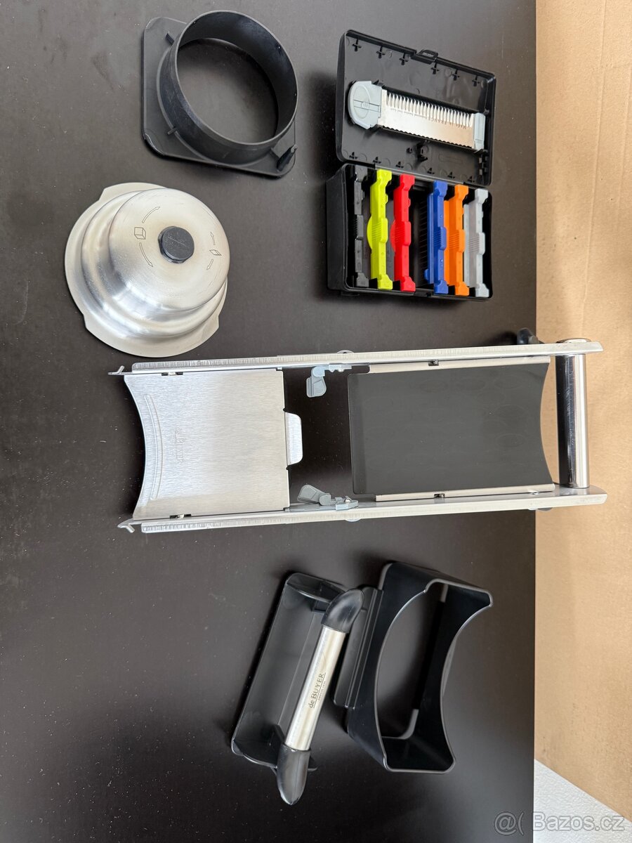 De Buyer Revolution Master mandolína z nerezové oceli - 9