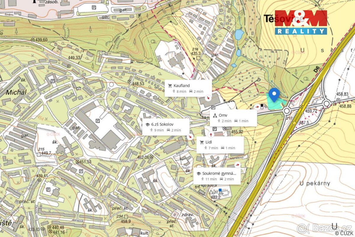 Prodej komerčního pozemku, 4855 m², Sokolov - 9