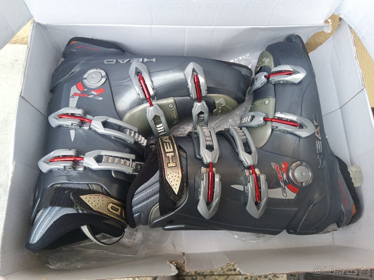 Lyžáky zn. HEAD stélka 31 cm. - 9