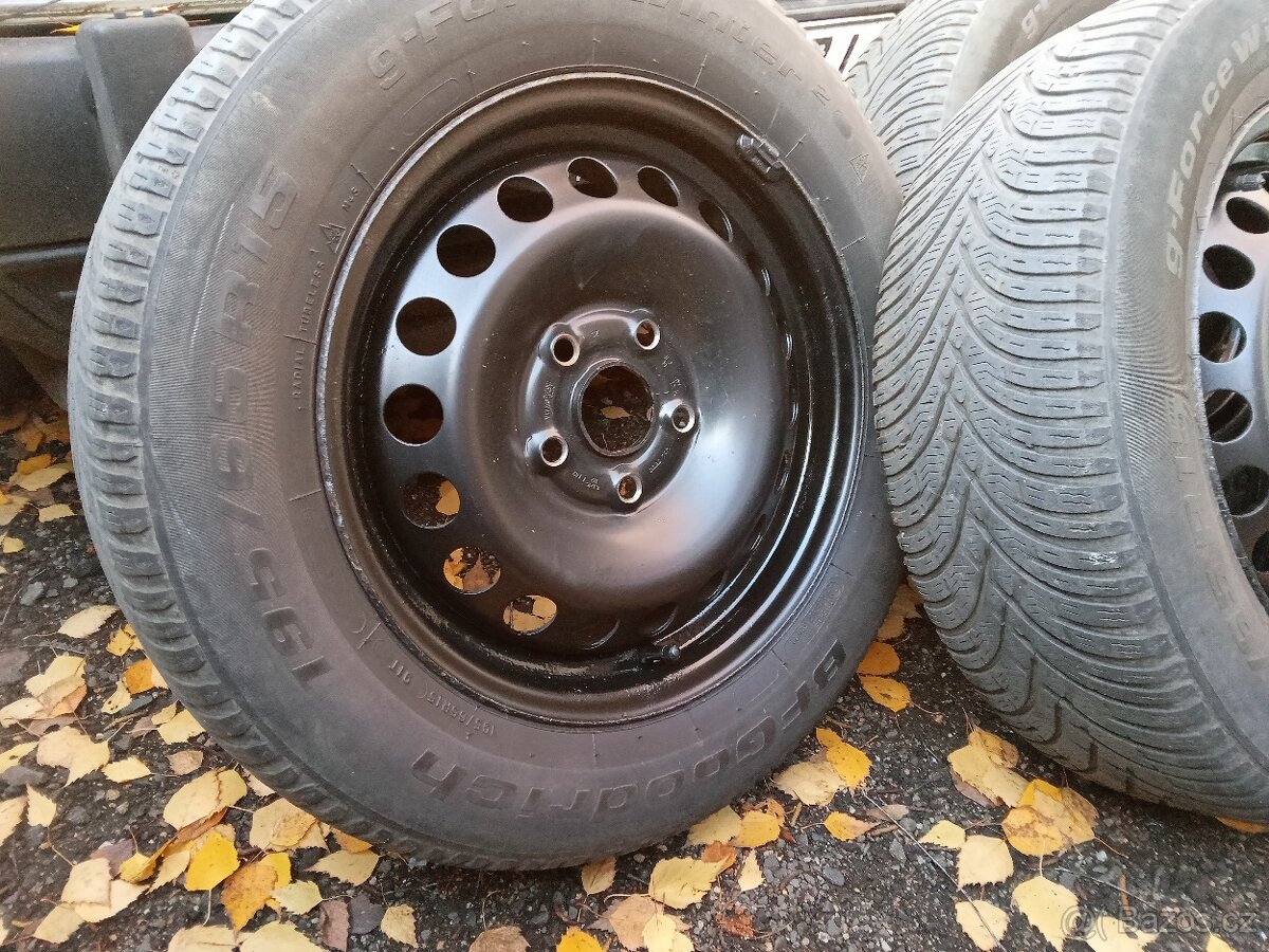 Zimní kola 195 65 15 5x112, Octavia, VW, Seat,Audi - 9