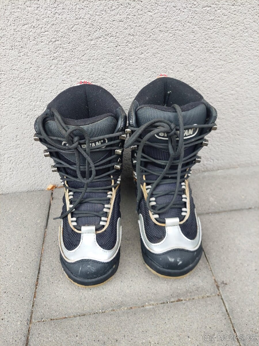 Dětský snowboard CRAZY CREEK, 120 cm + boty - 9