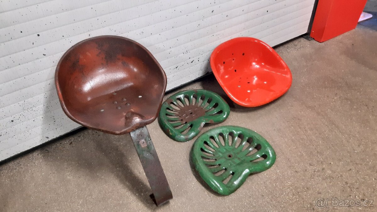 Originál SEDAČKA PLECHOVÁ, možno i potah, NOVÉ NEPOUŽITÉ - 9