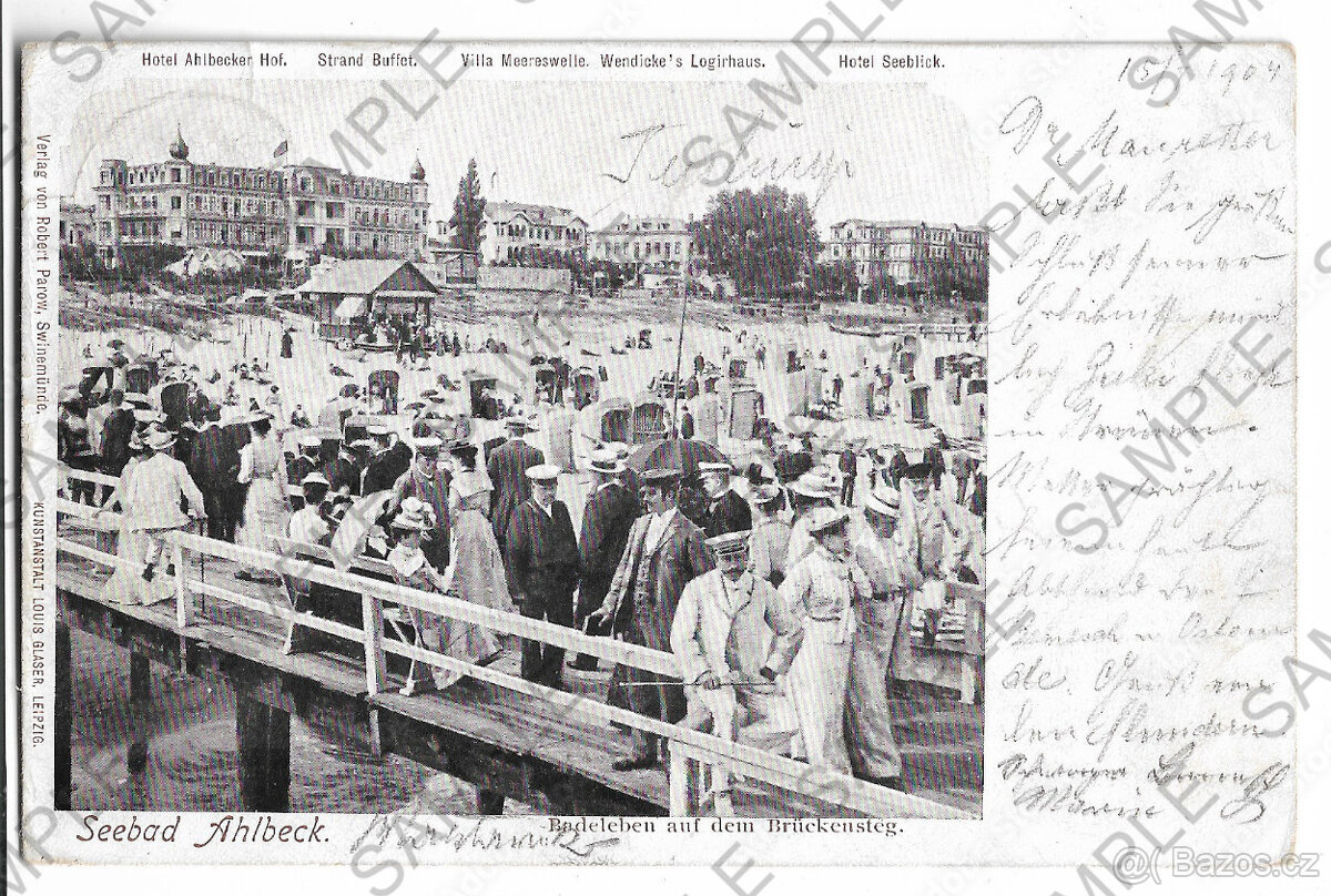 Staré pohlednice Německo - 9