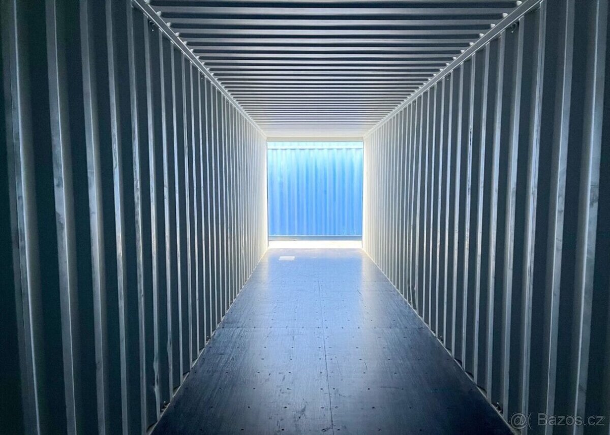 Lodní kontejner 40HC modrá barva - DODÁNÍ ZDARMA - 9