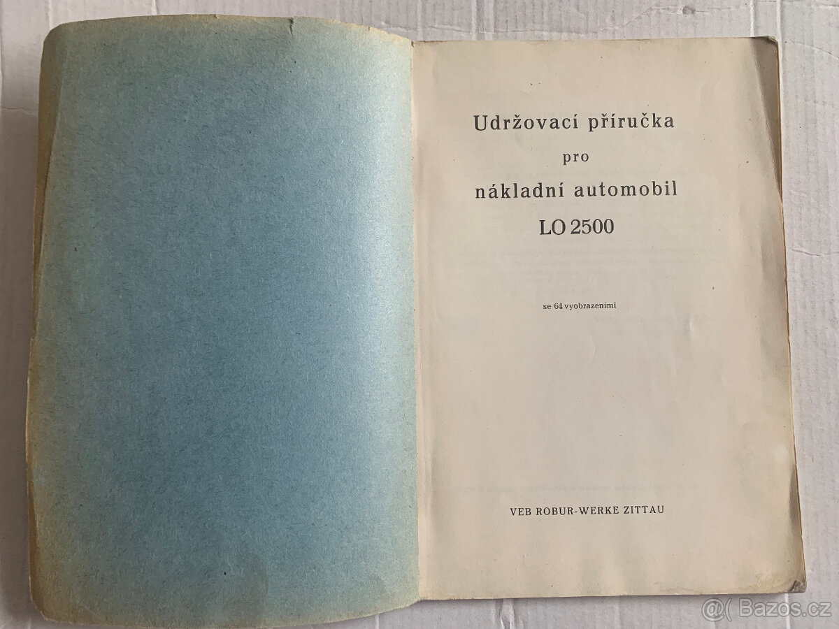 Robur LO 2500 návod k obsluze, udržovací příručka - 9