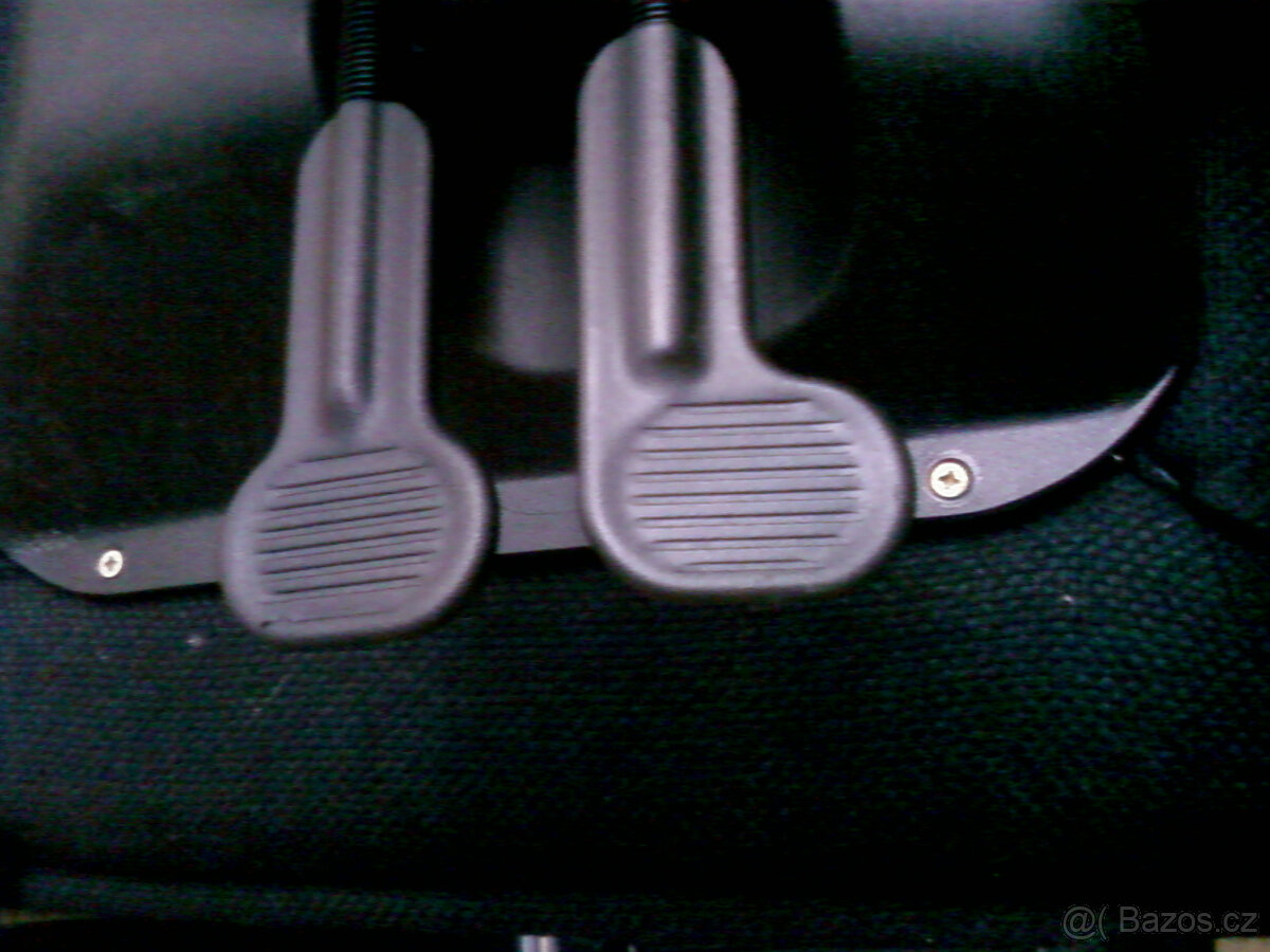 Kancelářské křeslo zn. Dauphin, chrom, černé čalounění - 9