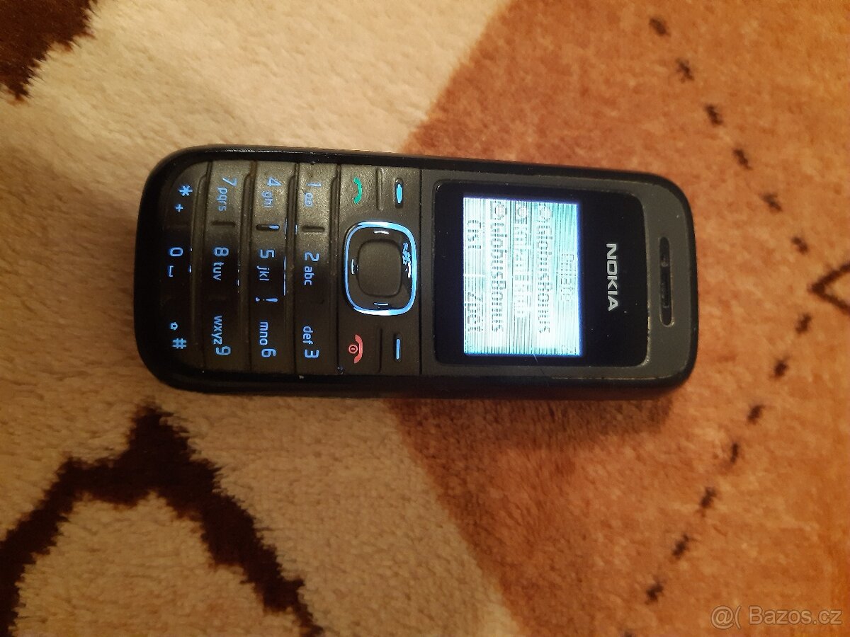 NOKIA 1208 +nabíječka AC3E + ACP-7E + autonabíječka DC-4 - 9