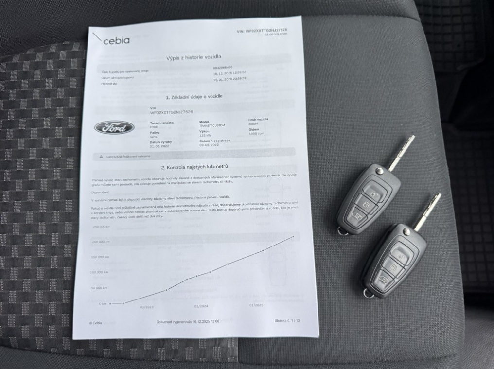 Prodávám Ford Transit Custom 2,0 TDCi 125kW L2 DPH 1.maj ČR - 9