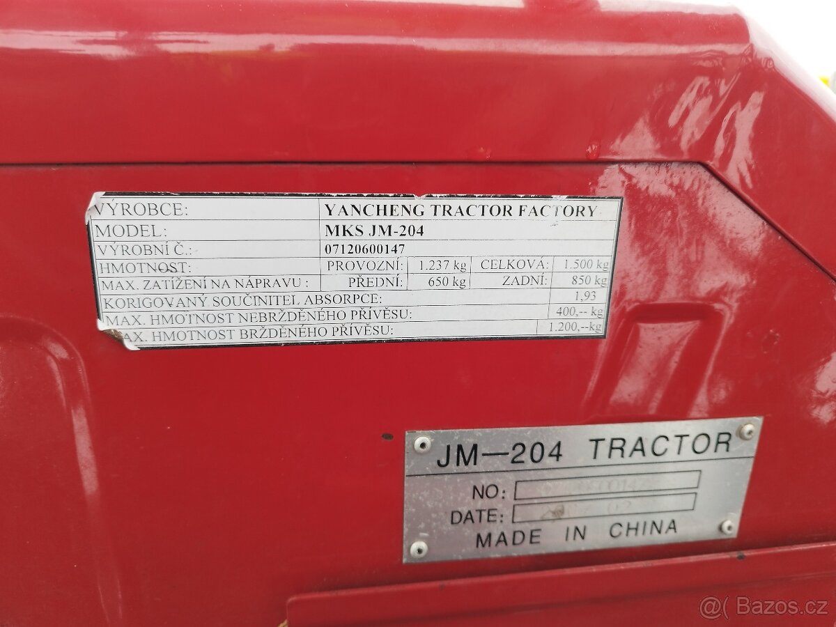 Traktor Jinma 204 - 9