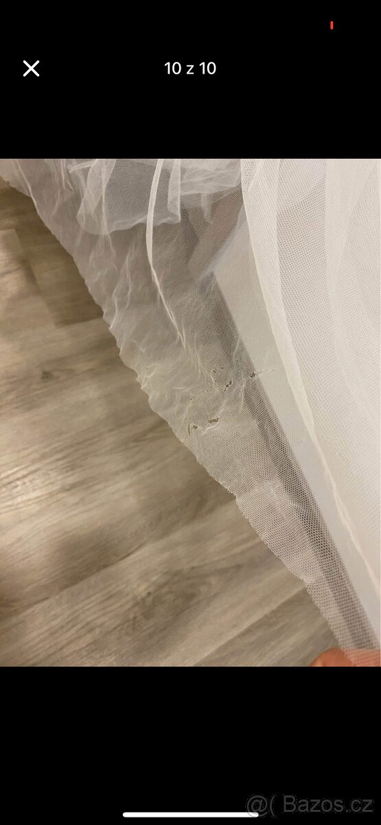 Svatební šaty velikosti 38 - 9