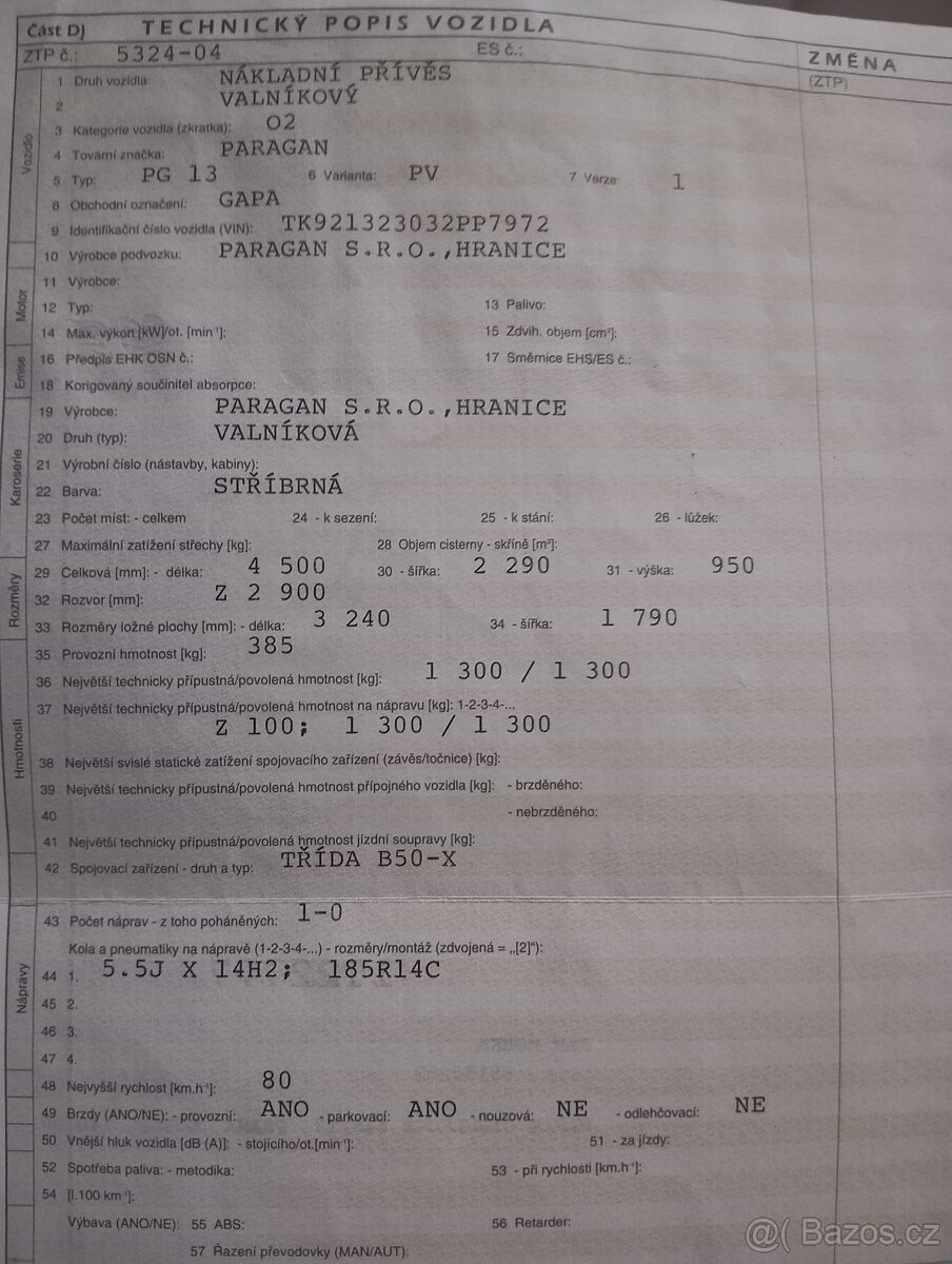 PARAGAN GAPA GP 13 - 9