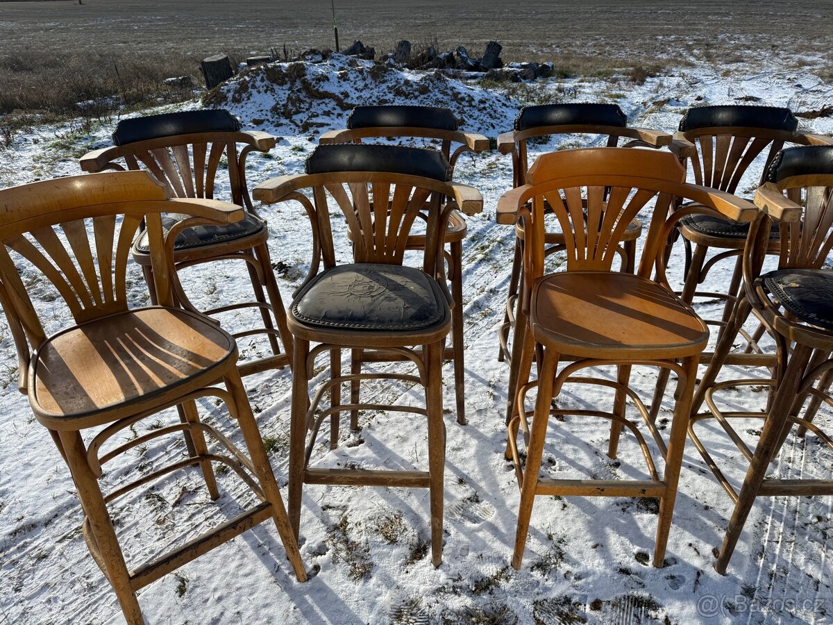 70ks barové židle Ton? - 9