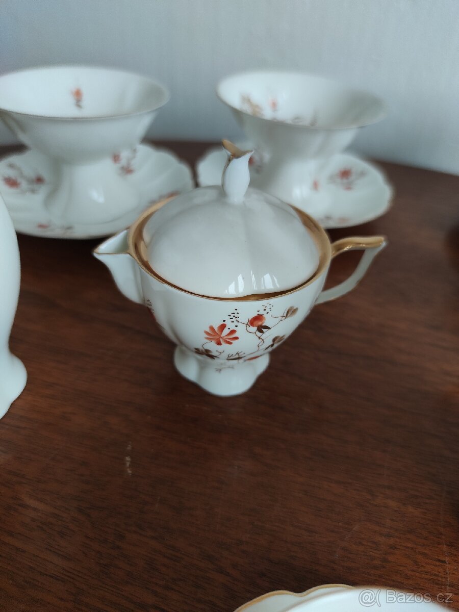 Velký kávový set porcelán JIESIA - 9
