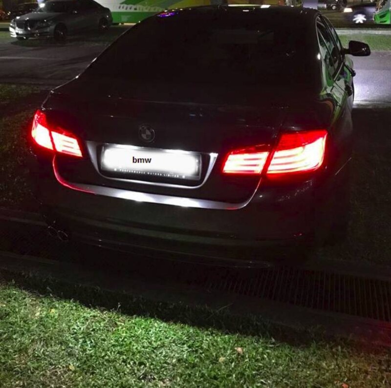 LED osvetleni ŠPZ značky BMW - 9