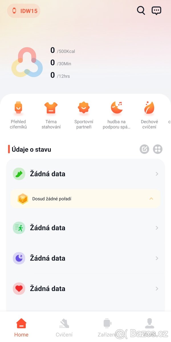 CHYTRÉ HODINKY IDW15 ČERNÉ - 9