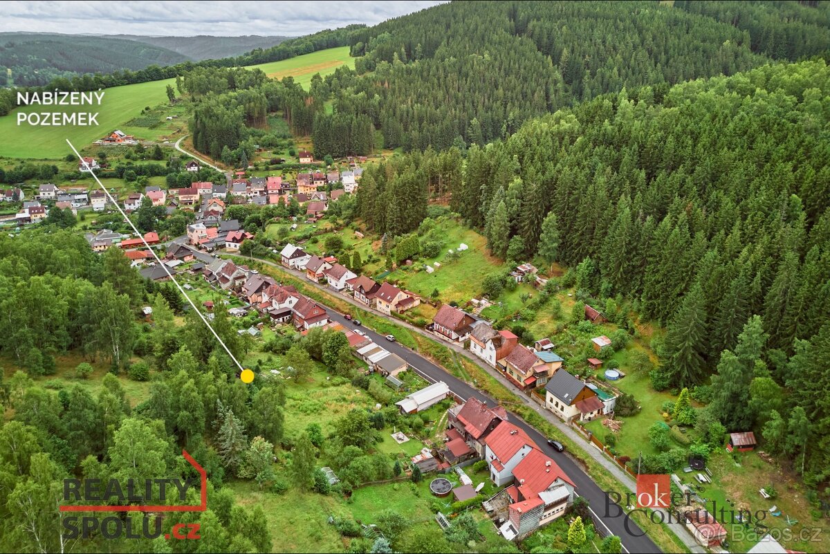 Prodej, pozemky/zahrada, 2611 m2, Západní, Kraslice, Sokolov - 9