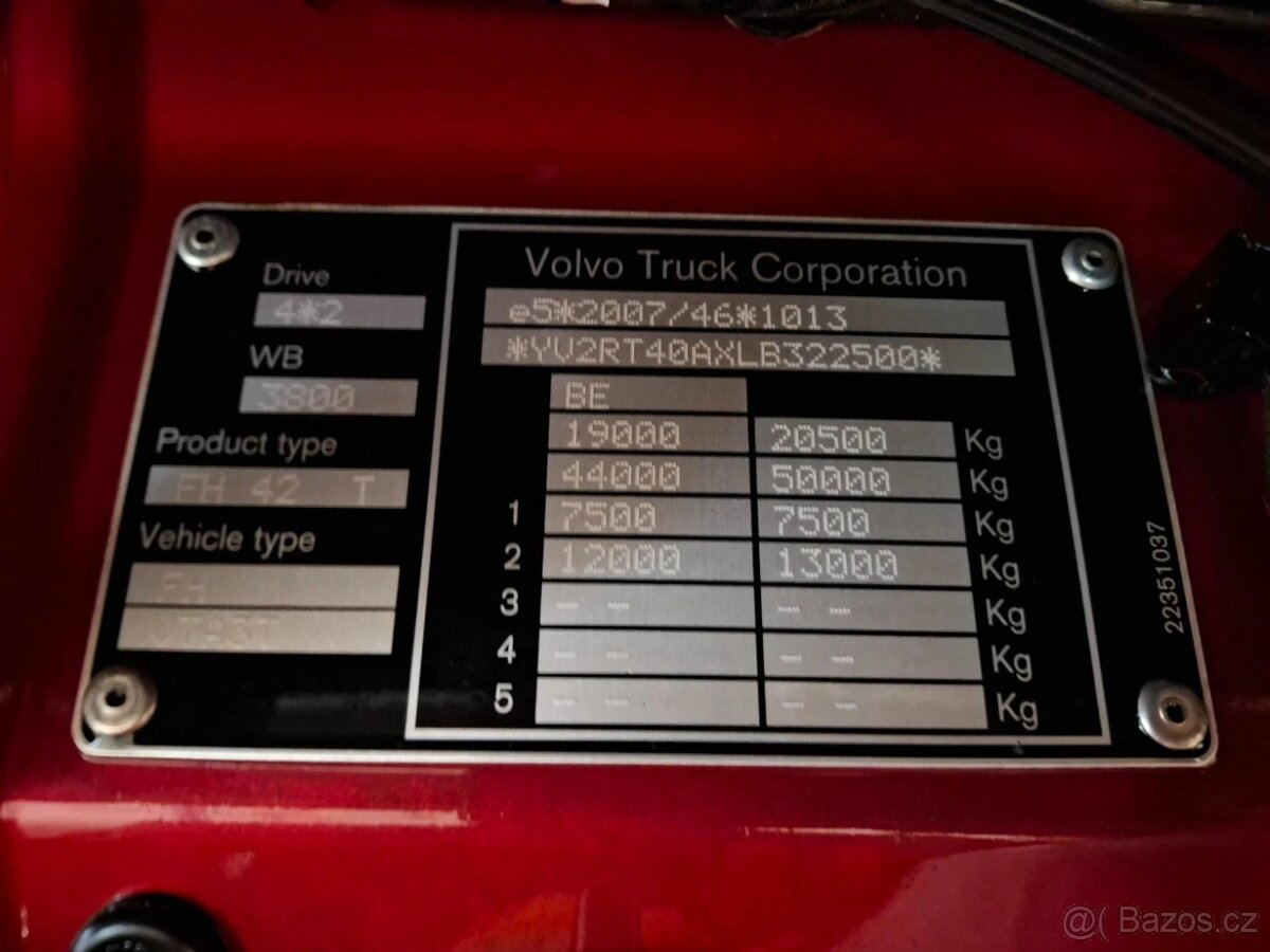 Volvo FH13 500 4x2 / Hydraulika / Full air - 9