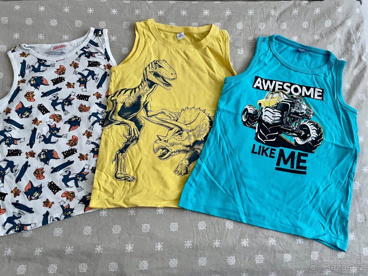 Balík Chlapeckého oblečení - velikost 122/128, sada 49 kusů - 9