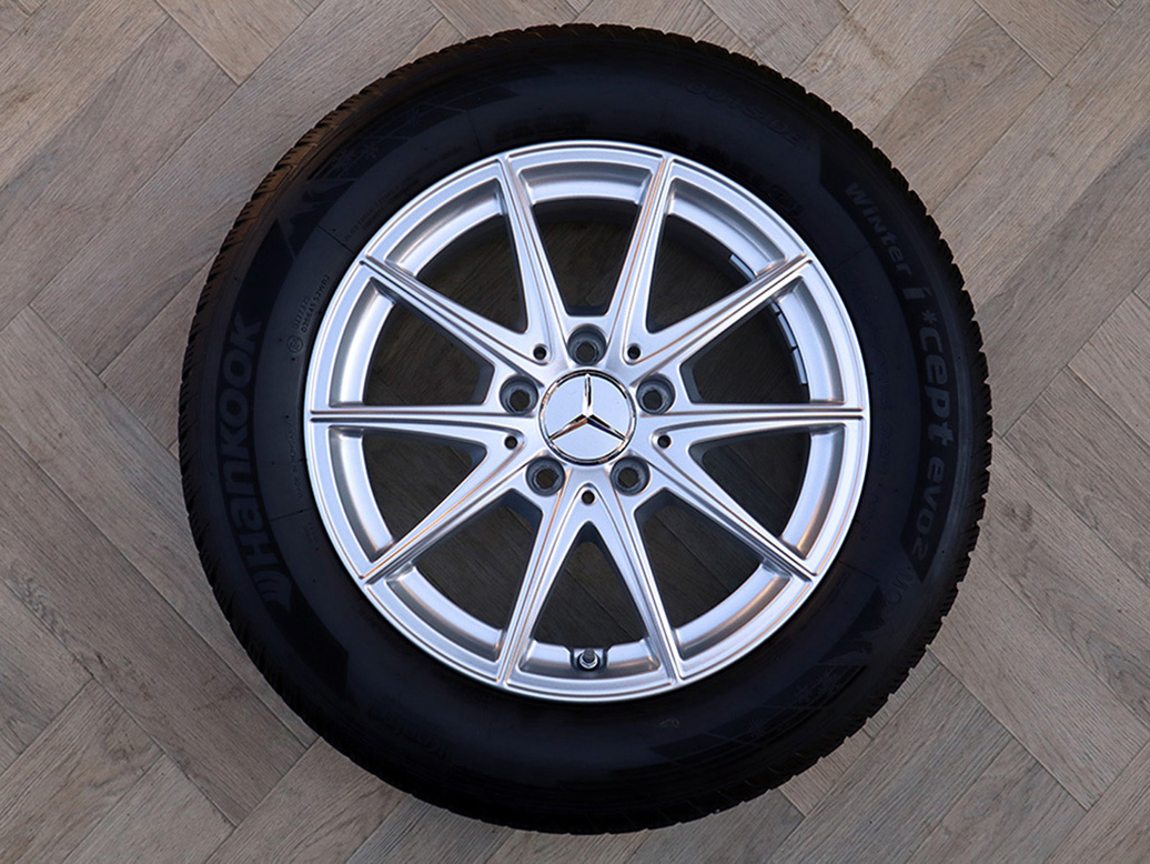 16" 5x112 ALU KOLA MERCEDES A / B / CLA ZIMNÍ - 9
