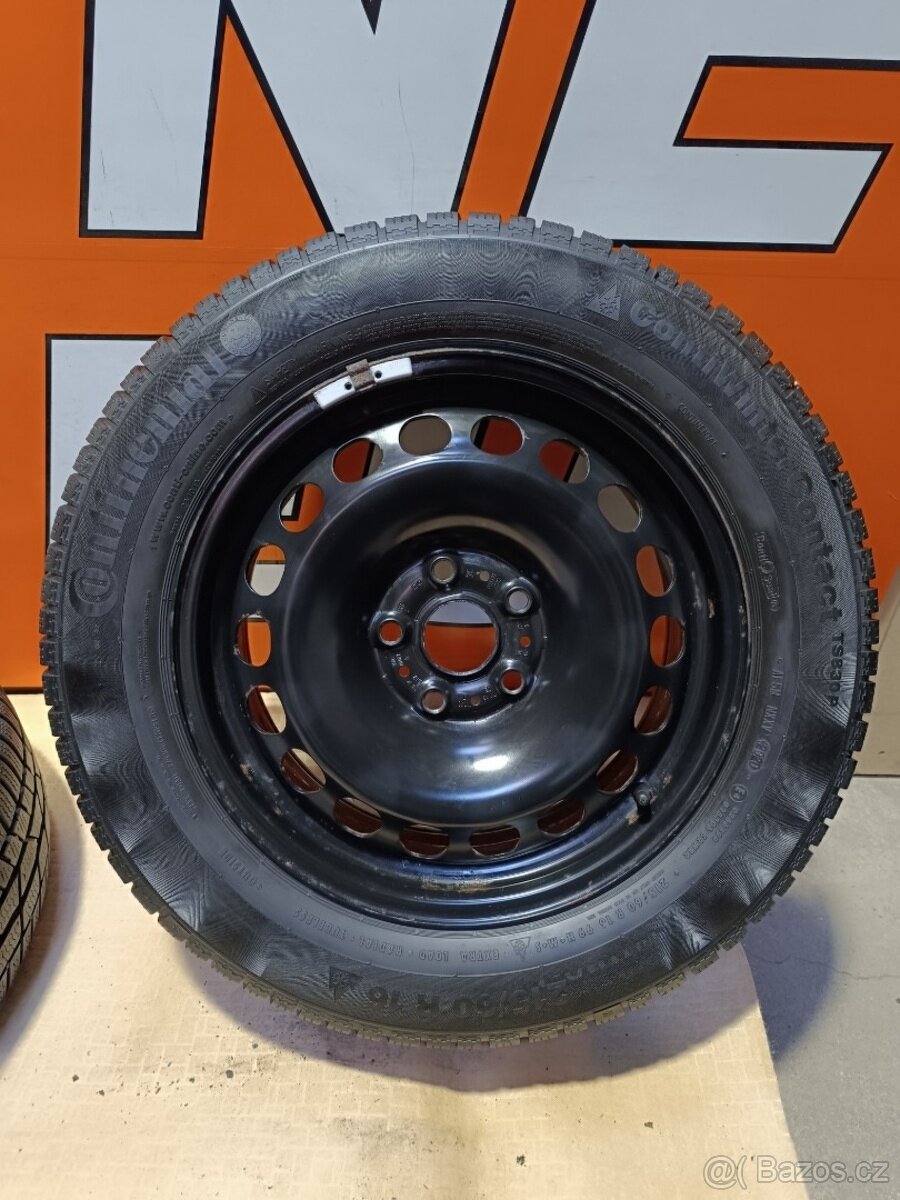 Kola Superb/Passat 6,5x16'' + zimní pneu 215/60/16 - 9