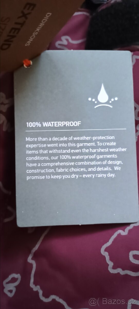 Lyžařské kalhoty didriksons idre vel.130 - 9