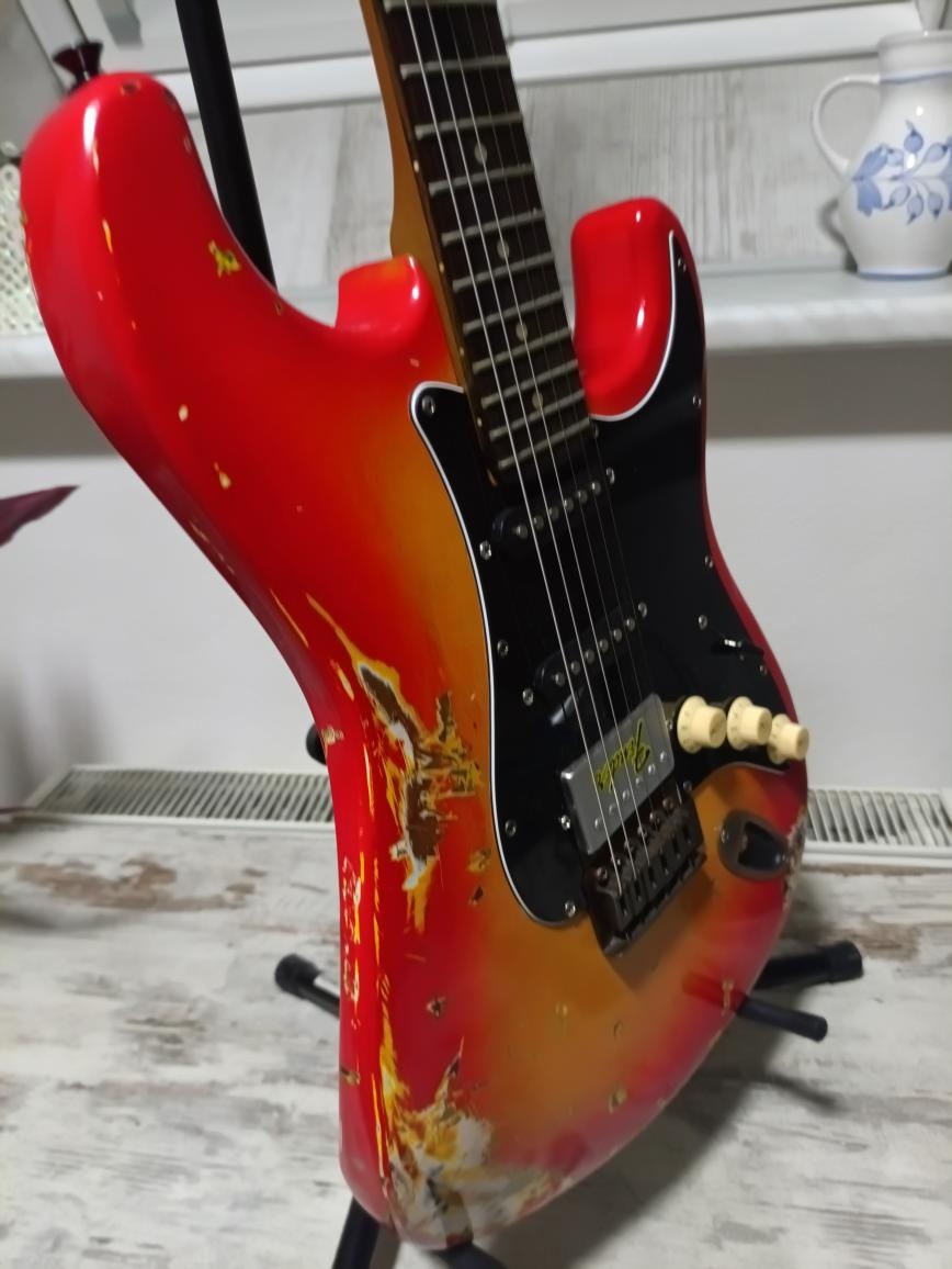 Elektrická kytara Stratocaster Relic - 9