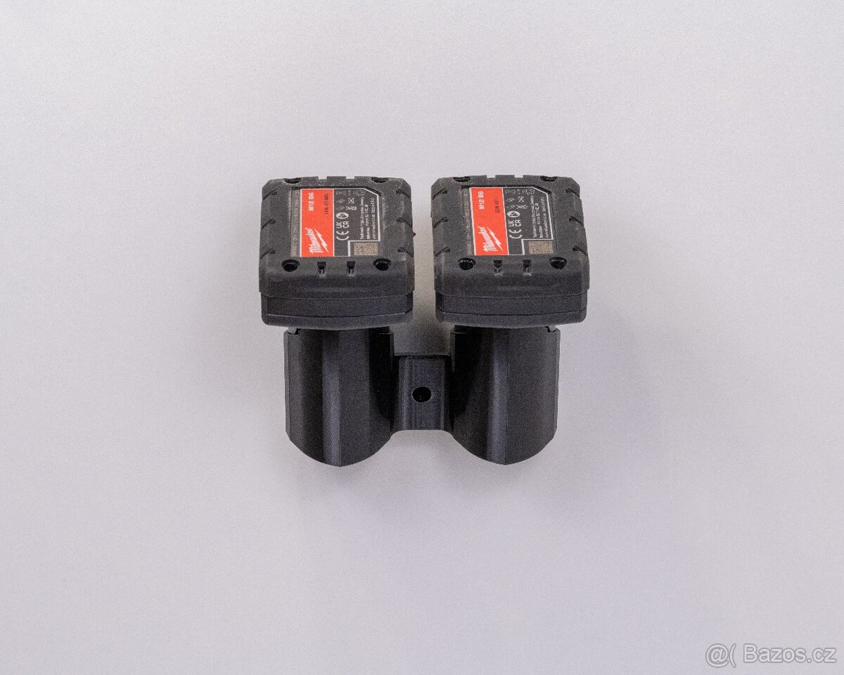 Milwaukee M12 držák baterii a nářadí - 9