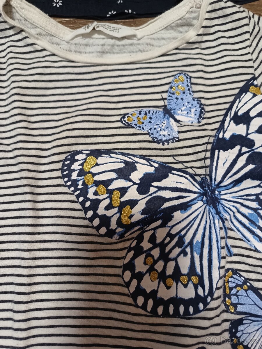Set dívčího oblečení vel. 98 H&M, C&A, Lindex... - 9