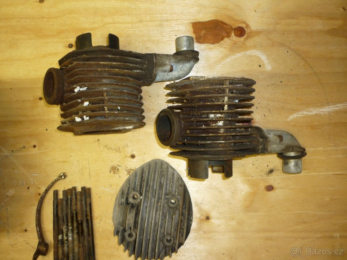 IFA BK 350 boxer motor převodovka 1954 - 9