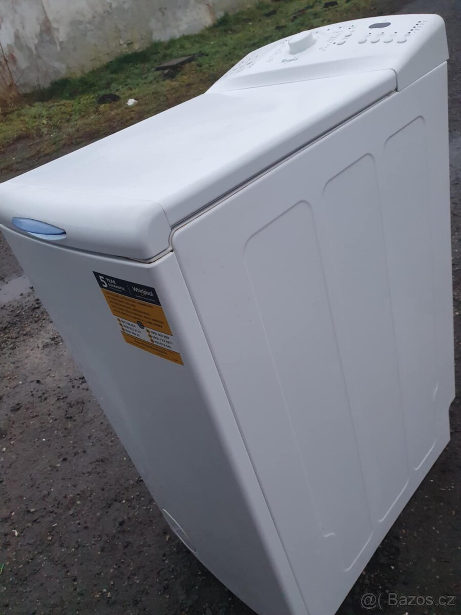 PRACKA WHIRLPOOL,HORNI PLNENI,6KG,JAKO NOVA,A+++ - 9