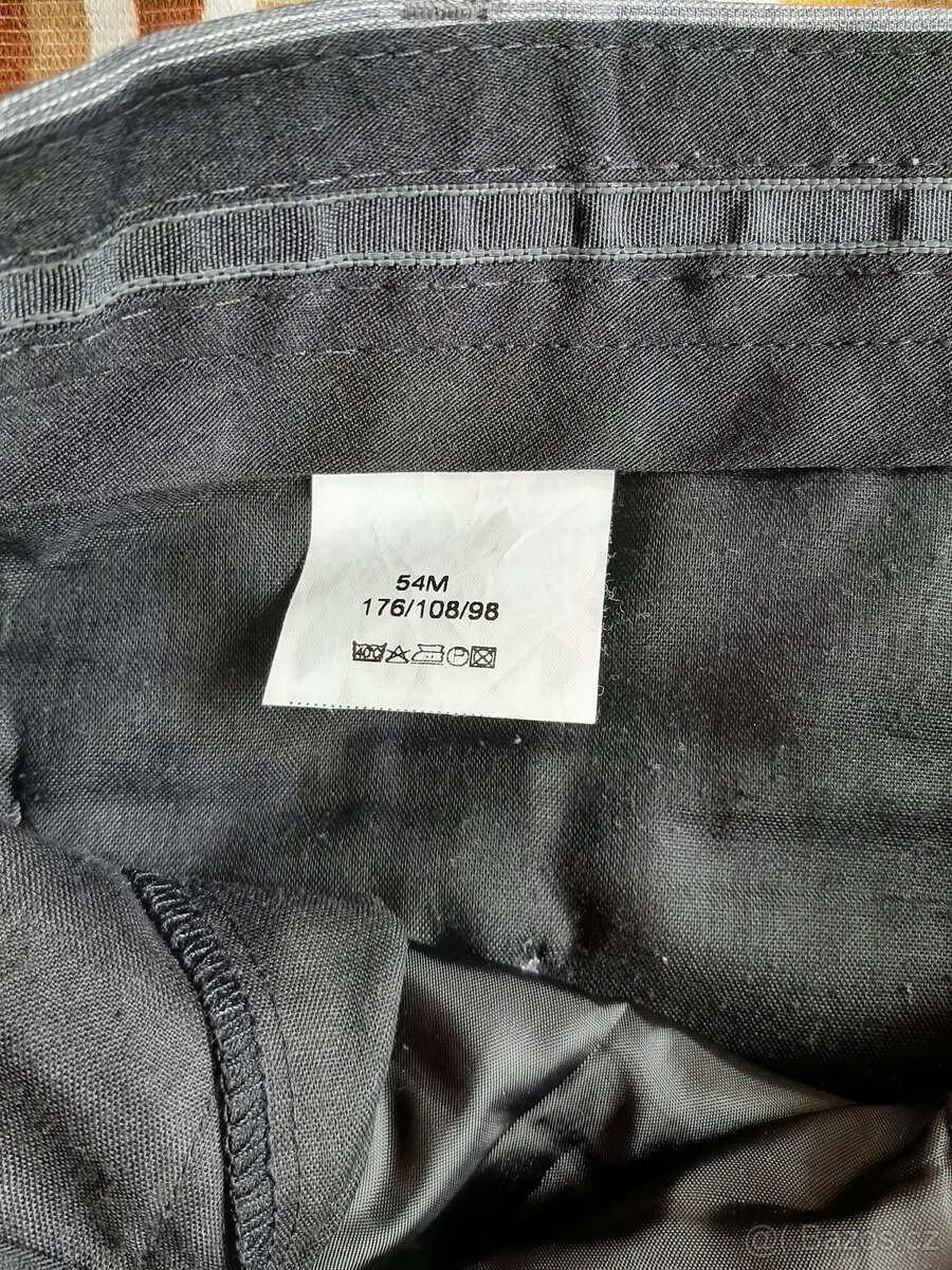 Šedý pánský oblek The KING vel. 54M - 9