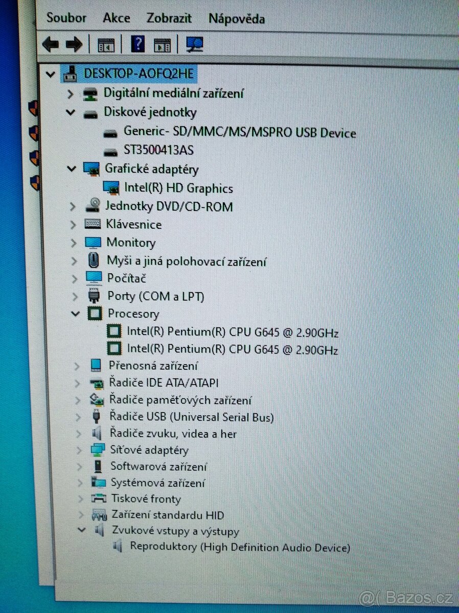 PC Lenovo ThinkCentre Edge 72 - 9