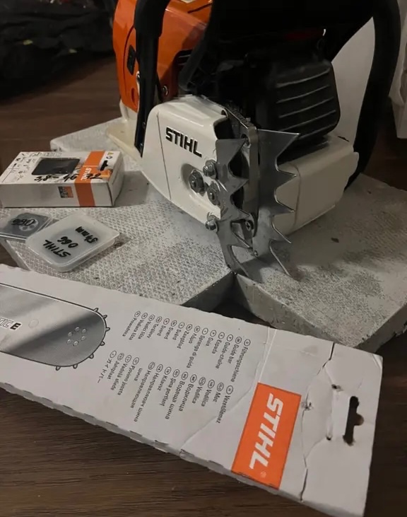 Stihl ms 066 zánovní + pžíslušenství - 9