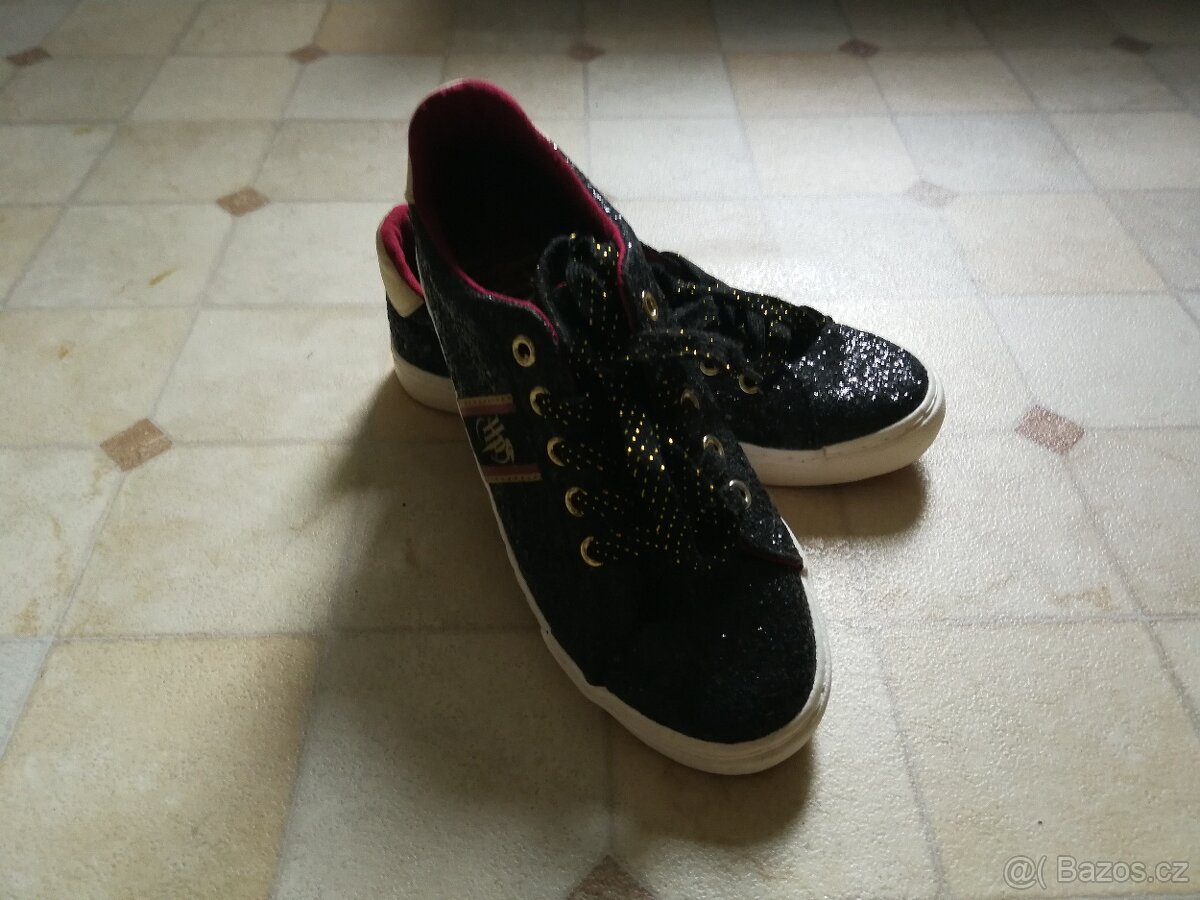 Třpytivé plátěnky / sportovní boty / sneakersy Harry Potter - 9