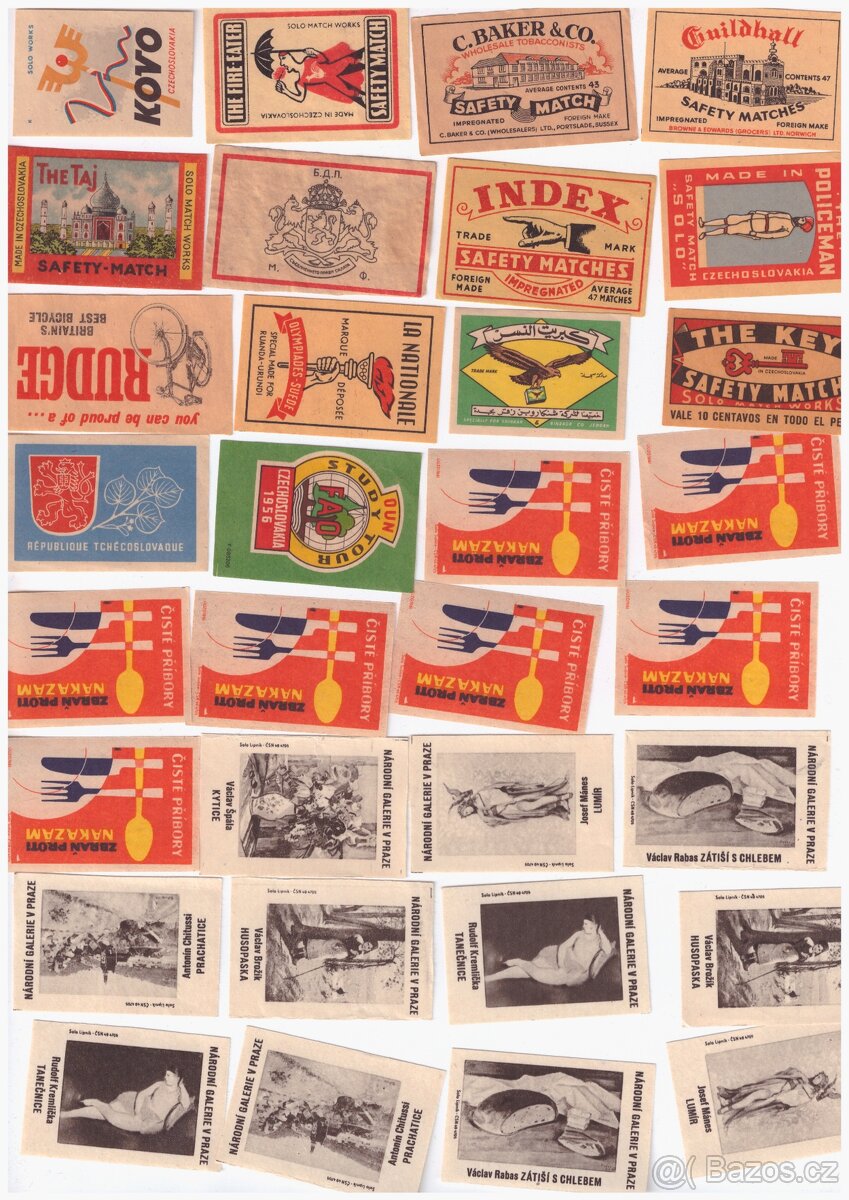 Zápalkové nálepky - 9