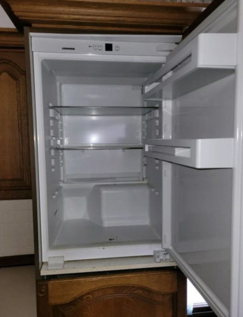 Rustikální dubová linka do U se spotřebiči,6236 - 9