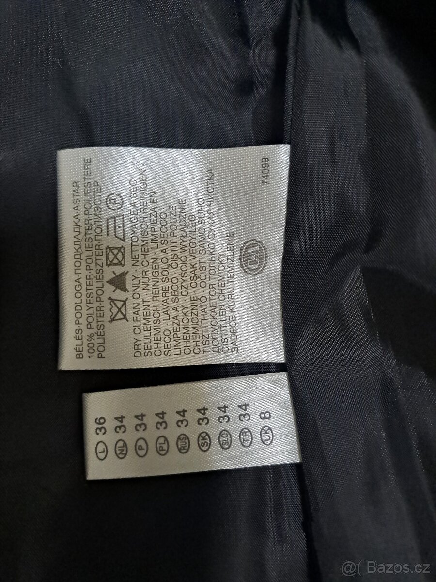 Dámský luxusní kabátek vel. 34 zn. Yessica - 9