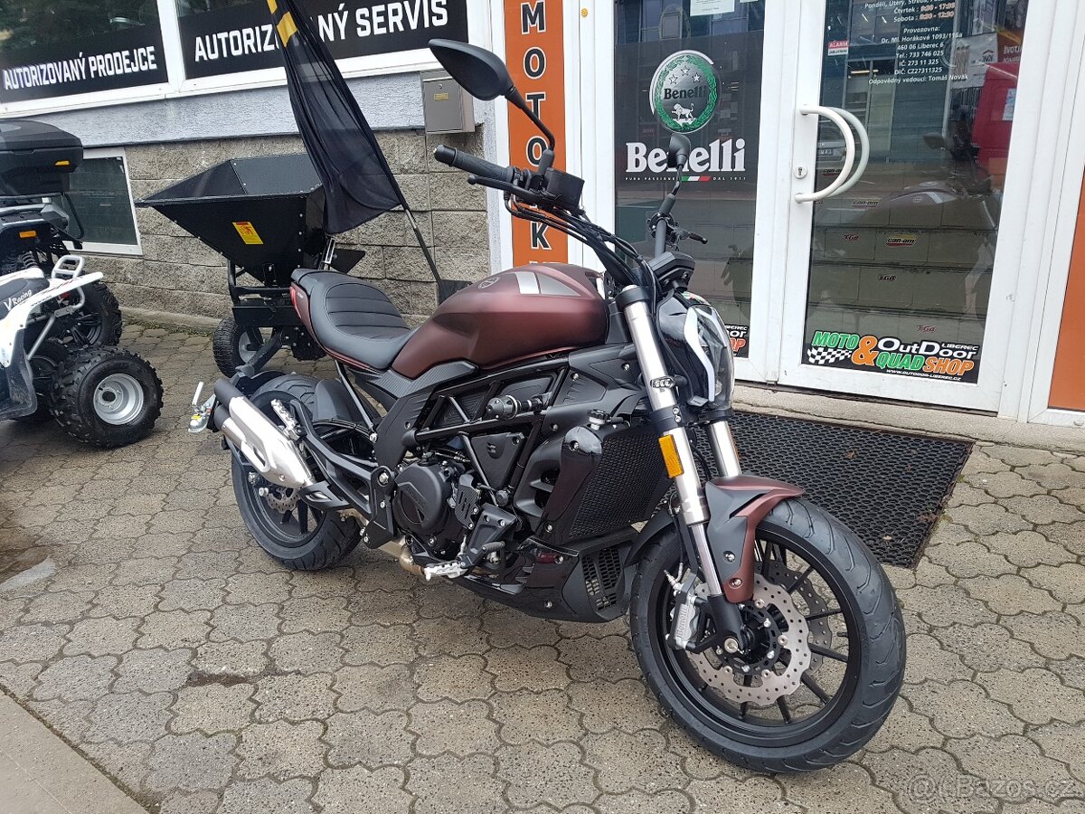 Benelli 502c ABS, ZÁRUKA 4 ROKY, AKCE POSLEDNÍ KUS SKLADEM - 9