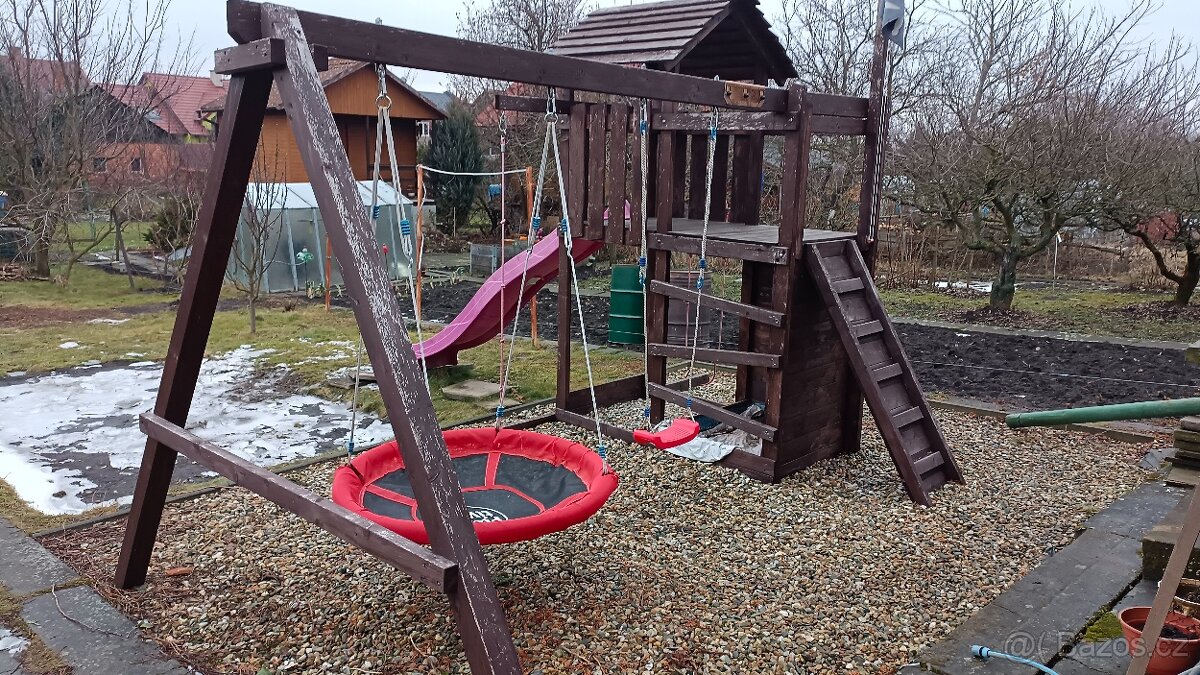 Dětské hřiště Monkey´s Home Velký pirát WILLIAM - 9