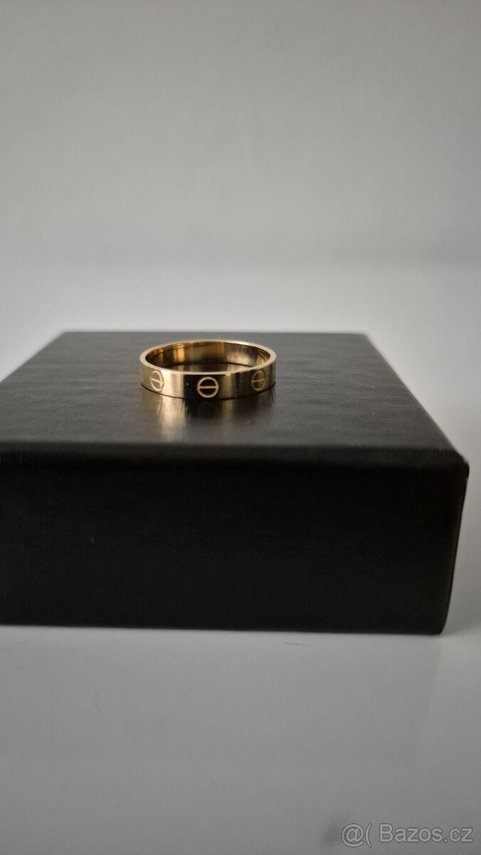 Zlatý prsten vel. 56 - 9