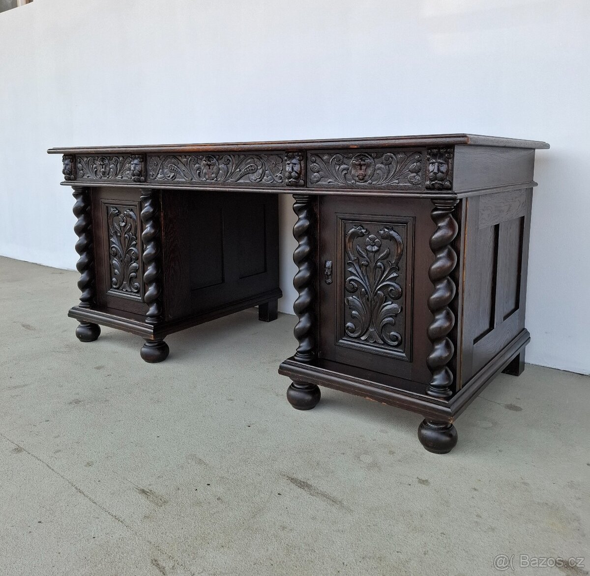 Unikátní viktoriánská pracovna GREEN MAN - 9